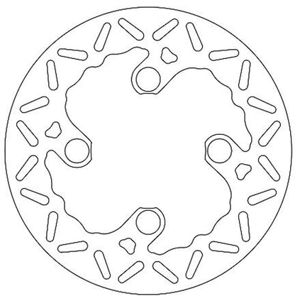 Ferodo Brake Disc Solid FMD0375R