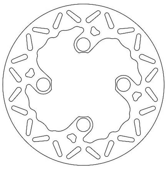 Ferodo Brake Disc Solid FMD0375R