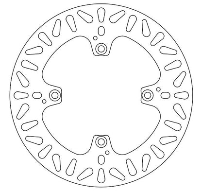 Ferodo Brake Disc Solid FMD0390R