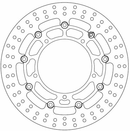 Ferodo Brake Disc Floating Alloy Centre FMD0394RX