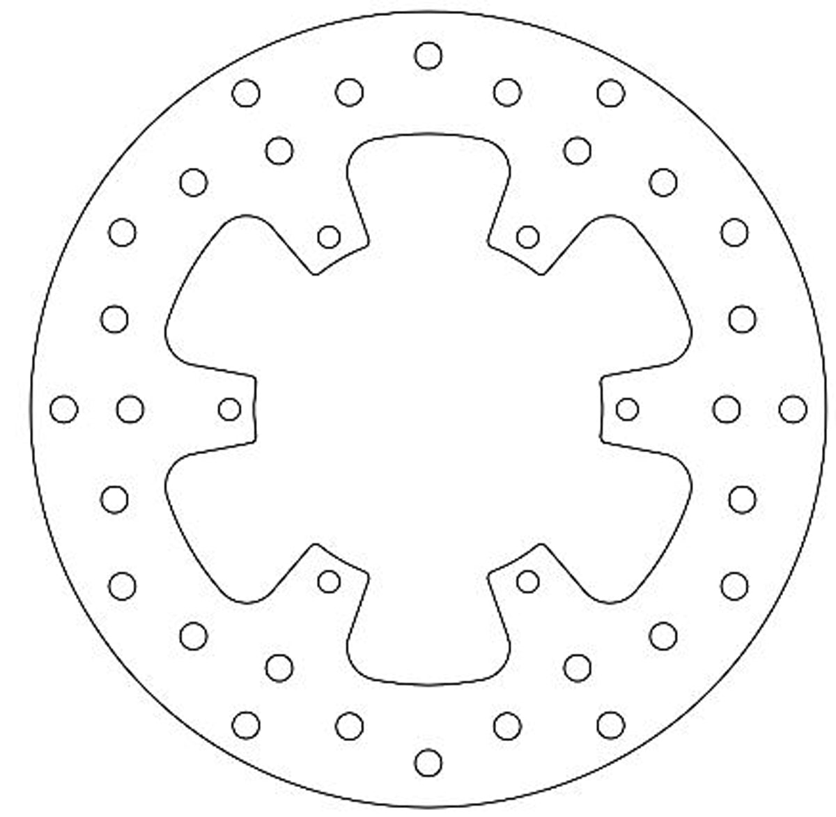 Ferodo Brake Disc Solid FMD0398R