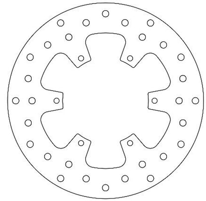 Ferodo Brake Disc Solid FMD0398R