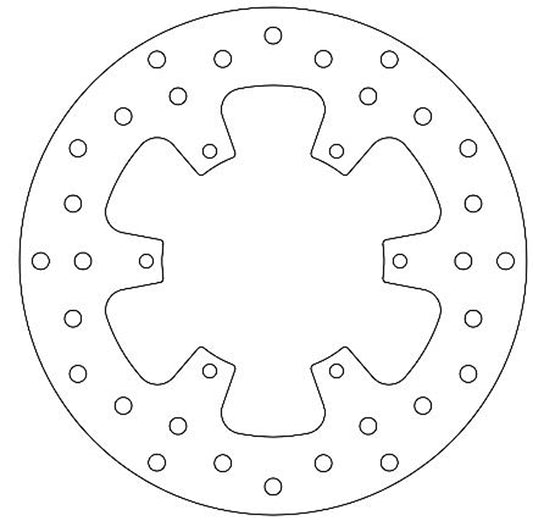 Ferodo Brake Disc Solid FMD0398R