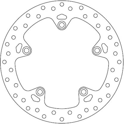 Ferodo Brake Disc Solid FMD0407R