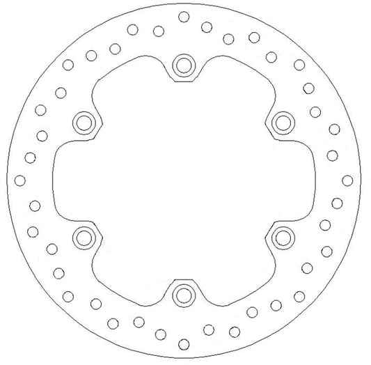 Ferodo Brake Disc Solid FMD0409R