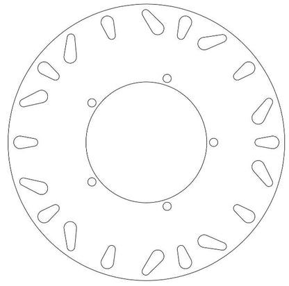 Ferodo Brake Disc Solid FMD0413R