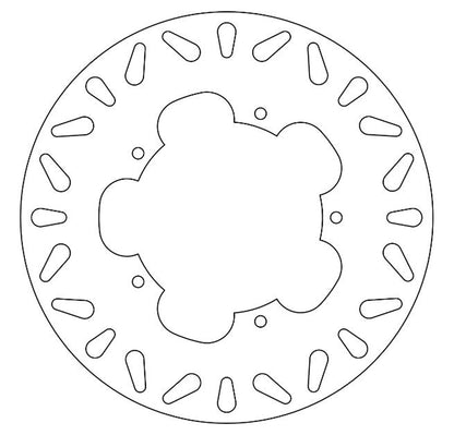 Ferodo Brake Disc Solid FMD0415R