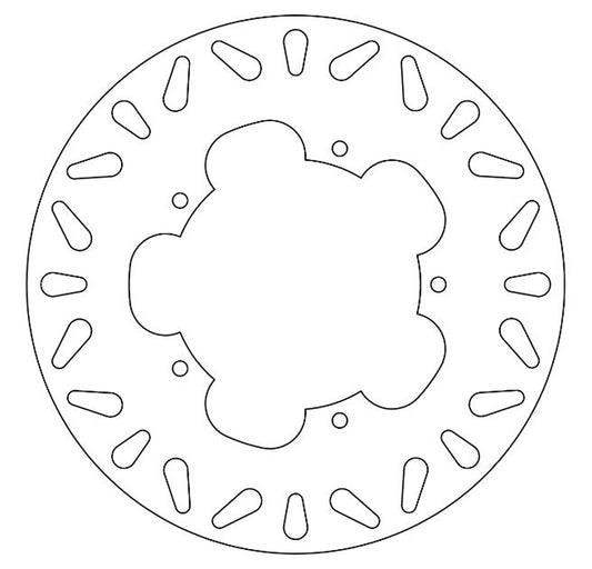 Ferodo Brake Disc Solid FMD0415R