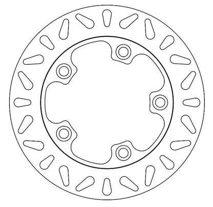 Ferodo Brake Disc Solid FMD0417R