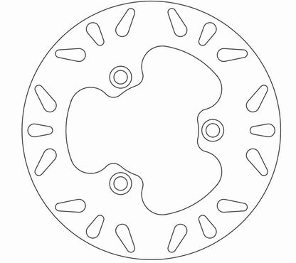 Ferodo Brake Disc Solid FMD0418R