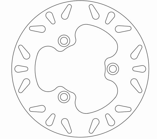Ferodo Brake Disc Solid FMD0418R