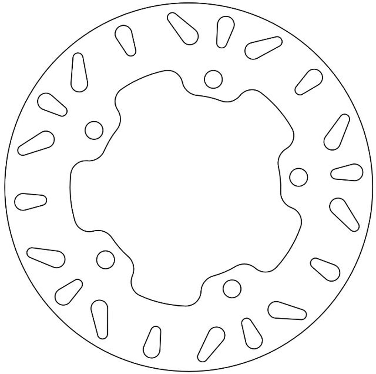 Ferodo Brake Disc Solid FMD0419R