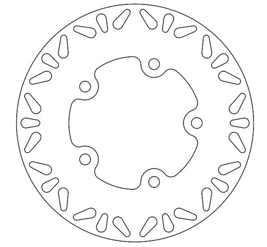 Ferodo Brake Disc Solid FMD0420R