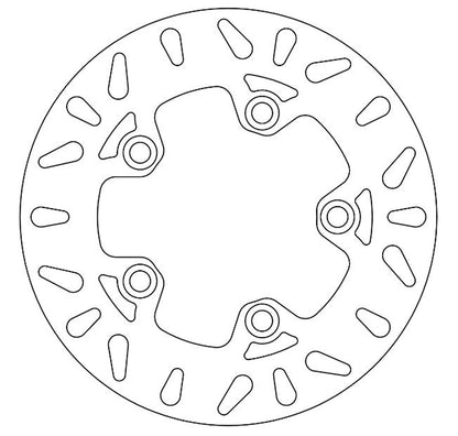 Ferodo Brake Disc Solid FMD0421R