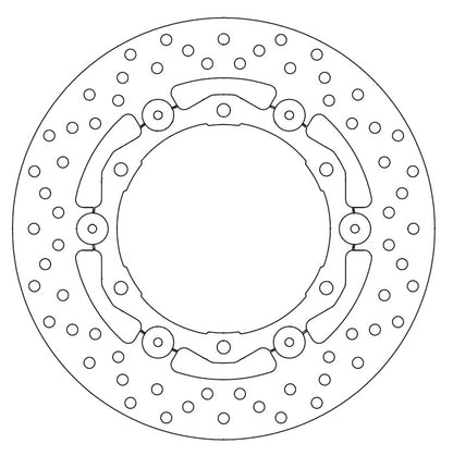 Ferodo Brake Disc Floating Steel Centre FMD0422RF