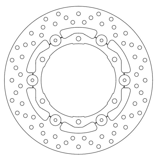 Ferodo Brake Disc Floating Steel Centre FMD0422RF