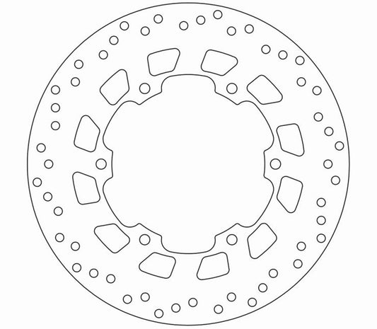 Ferodo Brake Disc Solid FMD0424R