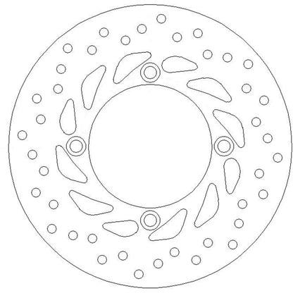 Ferodo Brake Disc Solid FMD0425R