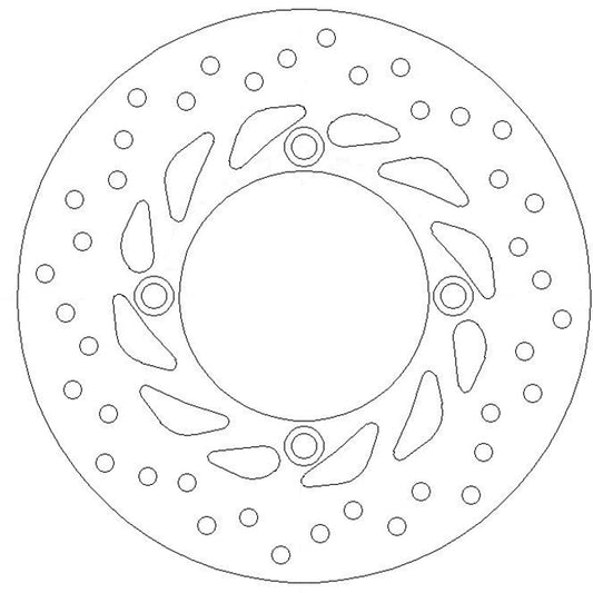 Ferodo Brake Disc Solid FMD0425R