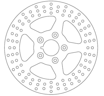 Ferodo Brake Disc Solid FMD0430R