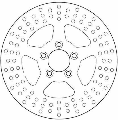 Ferodo Brake Disc Solid FMD0433R