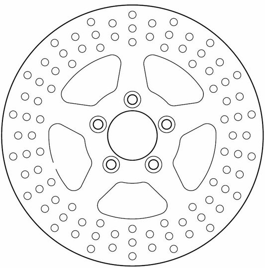 Ferodo Brake Disc Solid FMD0433R