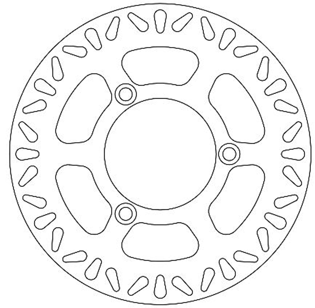 Ferodo Brake Disc Solid FMD0441R