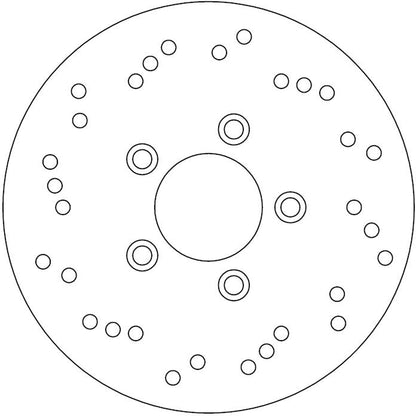 Ferodo Brake Disc Solid FMD0446R