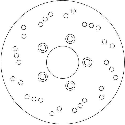 Ferodo Brake Disc Solid FMD0446R