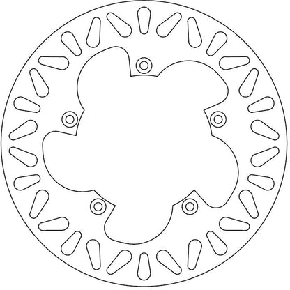 Ferodo Brake Disc Solid FMD0447R
