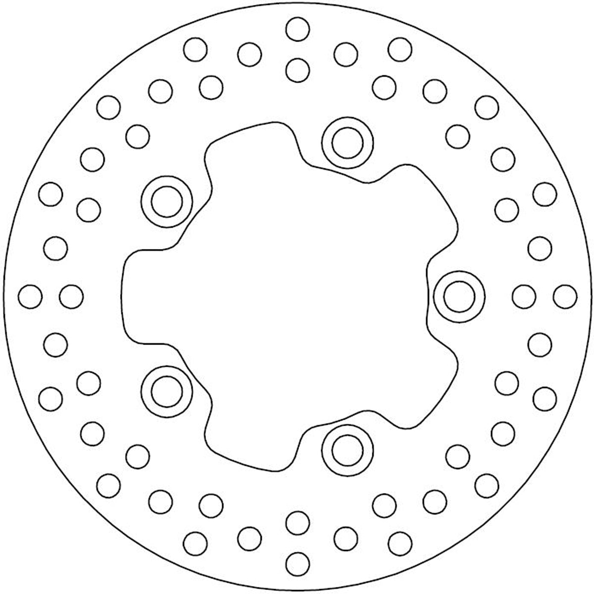 Ferodo Brake Disc Solid FMD0453R