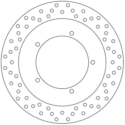 Ferodo Brake Disc Solid FMD0454R