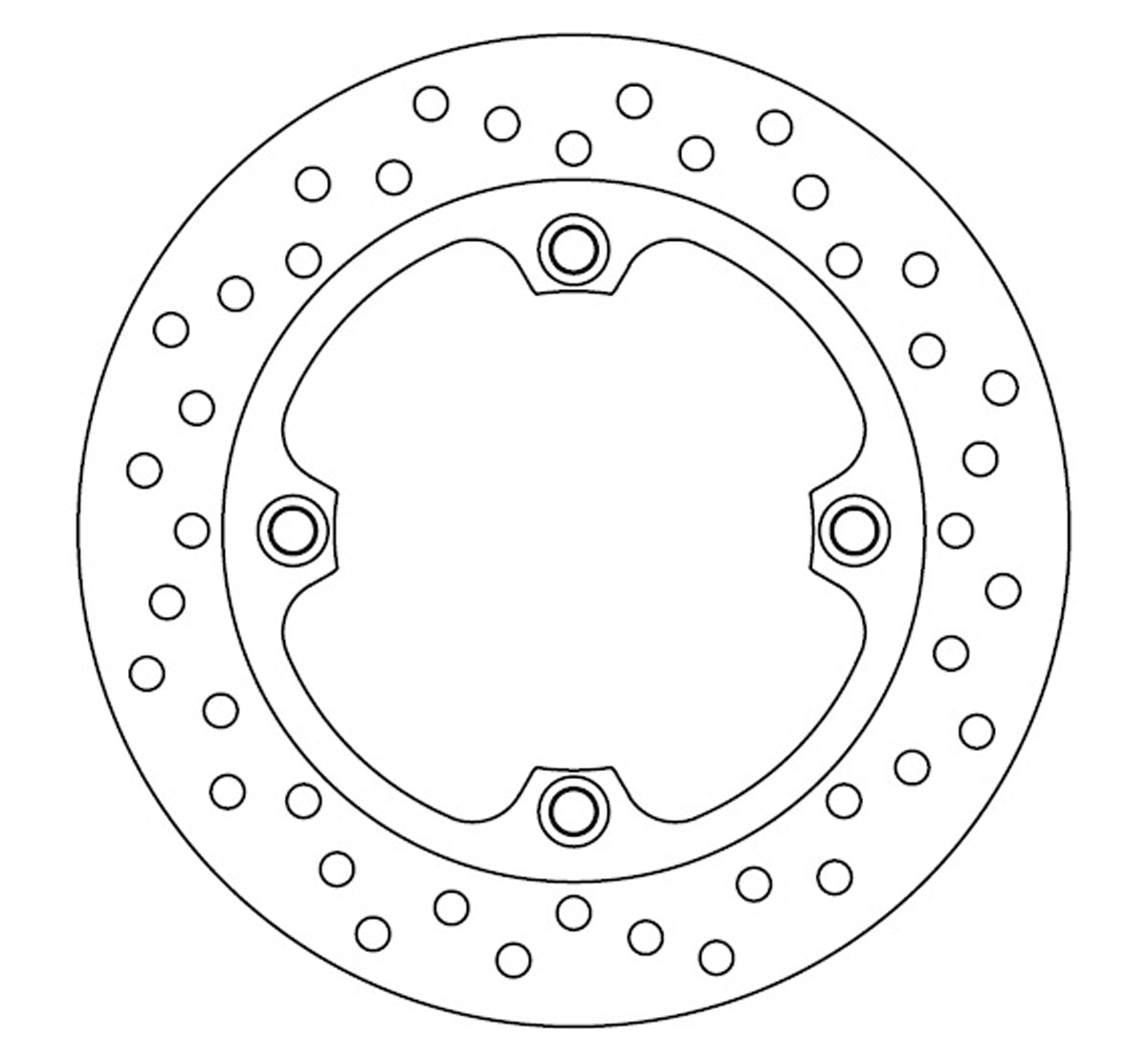 Ferodo Brake Disc Solid FMD0464R