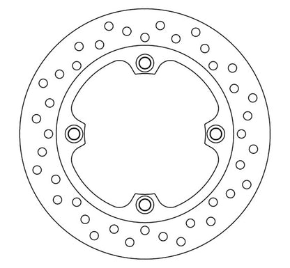 Ferodo Brake Disc Solid FMD0464R