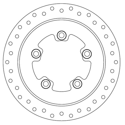 Ferodo Brake Disc Solid FMD0465R