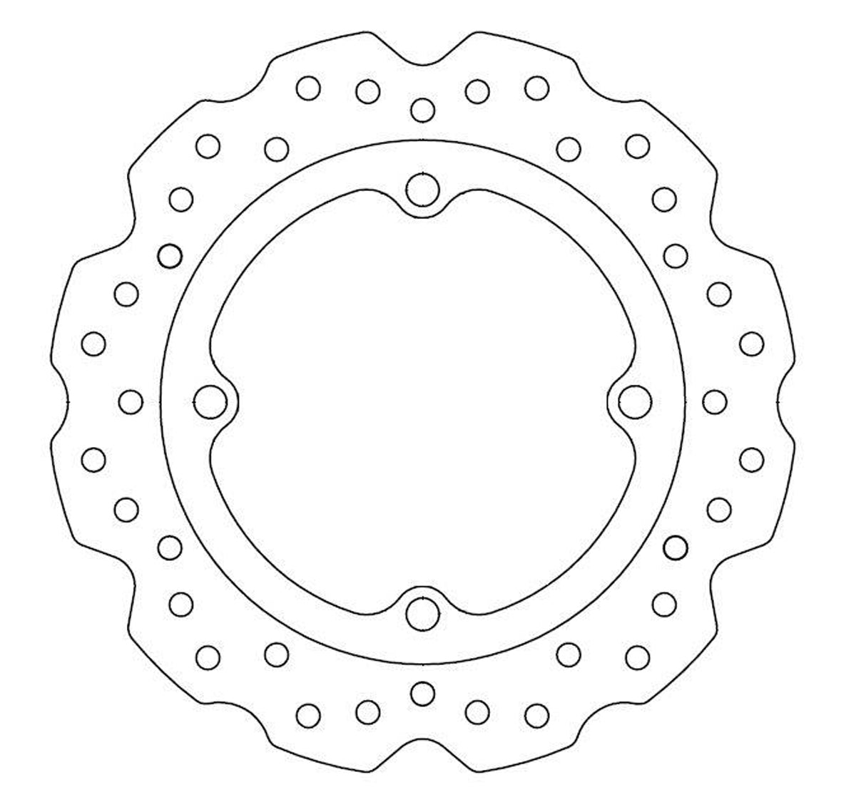 Ferodo Brake Disc Solid FMD0467R