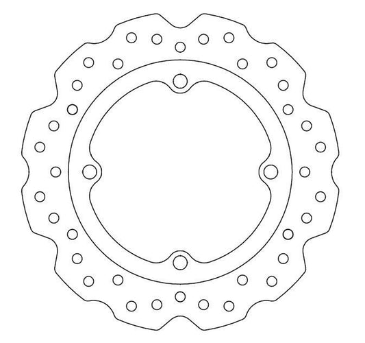 Ferodo Brake Disc Solid FMD0467R