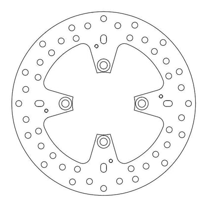 Ferodo Brake Disc Solid FMD0468R