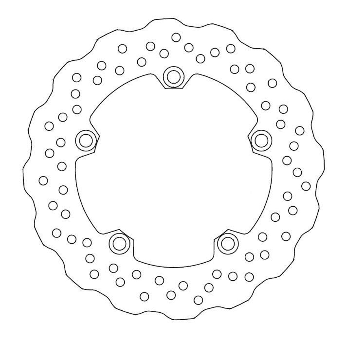 Ferodo Brake Disc Solid FMD0470R