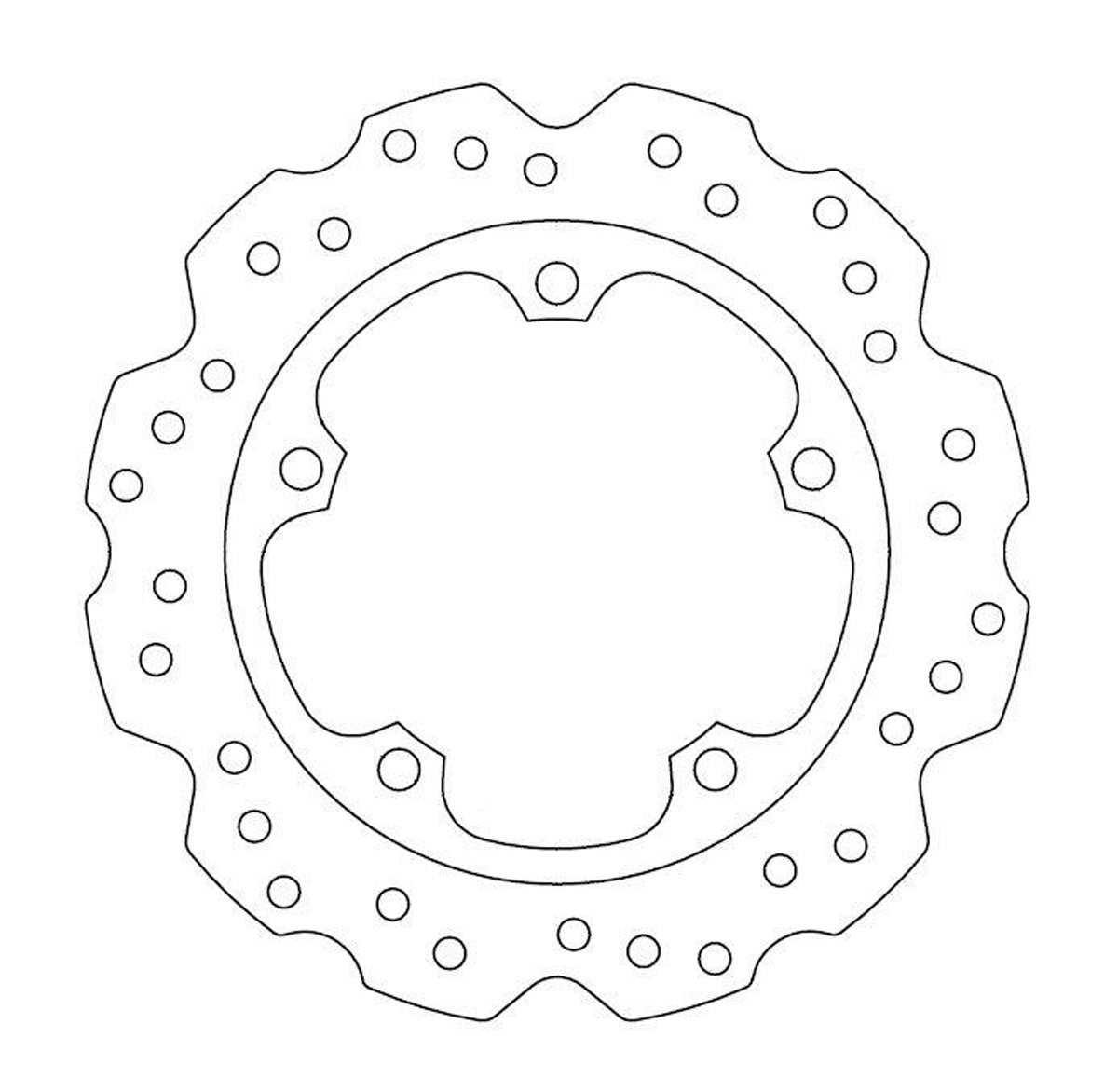 Ferodo Brake Disc Solid FMD0471R