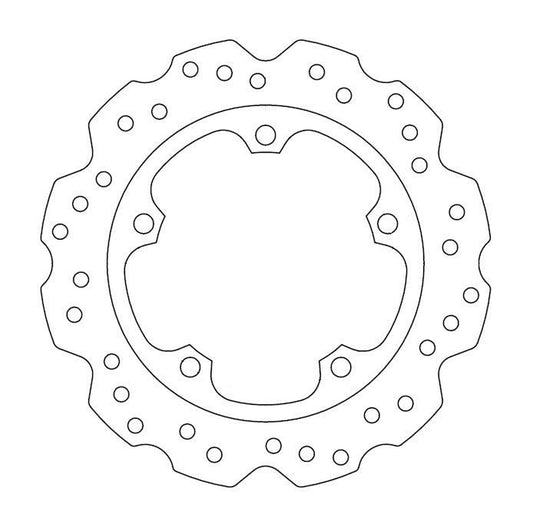 Ferodo Brake Disc Solid FMD0471R