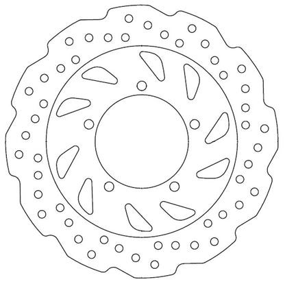 Ferodo Brake Disc Solid FMD0474R