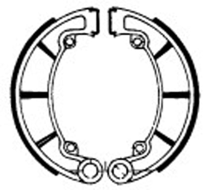 Ferodo FSB794 Brake Shoe Set - 710