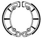 Ferodo FSB794 Brake Shoe Set - 710