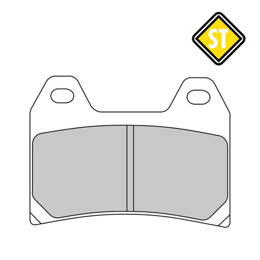 Ferodo FDB2042ST Sinter Grip Road Compound Pad - FA244