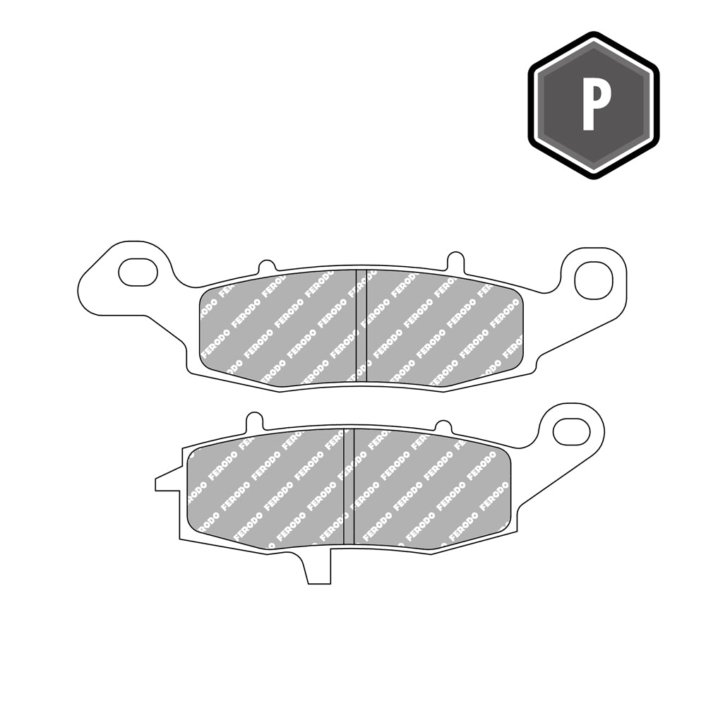 Ferodo FDB2049EFP Platinum Compound Pad - FA231