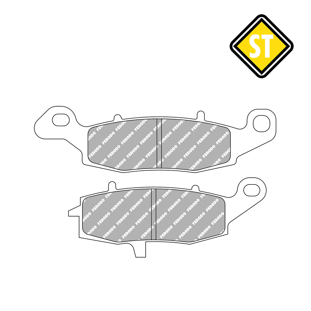 Ferodo FDB2049ST Sinter Grip Road Compound Pad - FA231