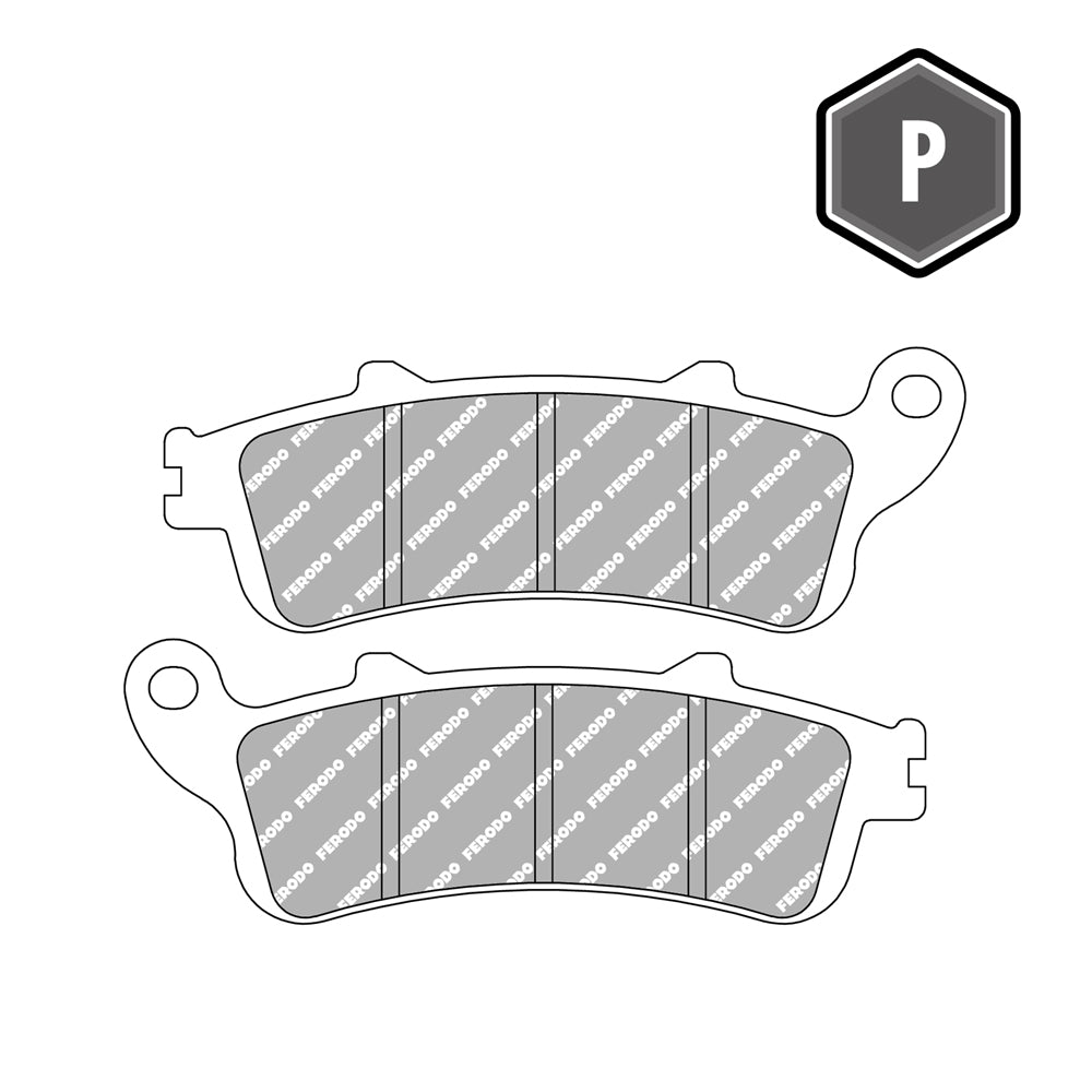 Ferodo FDB2073EFP Platinum Compound Pad - FA261