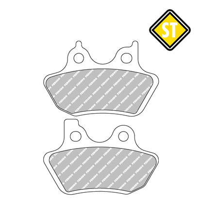 Ferodo FDB2097ST Sinter Grip Road Compound Pad - FA400