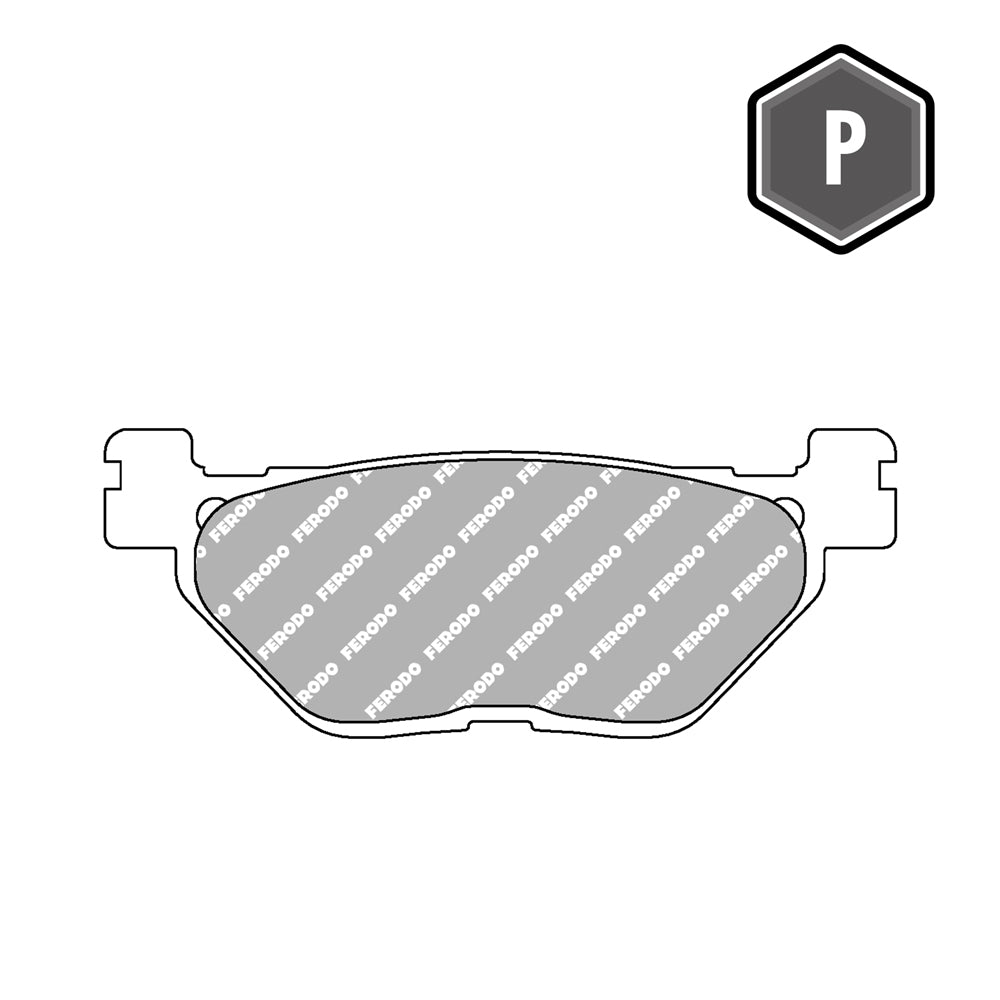 Ferodo FDB2126EFP Platinum Compound Pad - SFA319